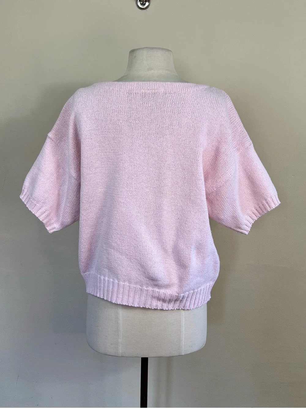 vintage cotton goose sweater | 90s grandma cottagecore top grannycore novelty